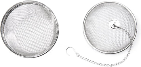 Fox Run 5143 Spice Infuser/Tea Ball, 3 x 3 x 3 inches, Metallic