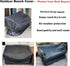 60" 500D 2- 60" 35" 35" Outdoor Garden Bench Cover, Waterproof Seater Patio Loveseat Cover, Outdoor UV Protection