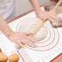 2 Pack Silicone Baking Mat, 24" x 16" Extra Thick Non Stick Pastry Sheet for Cookies, Bread Baking Supplies