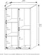 Furinno Luder Bookcase / Storage, 5-Cube, White