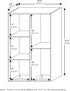 Furinno Luder Bookcase / Storage, 5-Cube, White