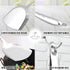 Zulay Kitchen Wok Spatula, Stainless Steel Metal Utensils for Cooking, 14.8” Wok Tools