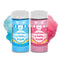 Under the Sun Products Cotton Candy Floss Sugar Package of ct-(Pink Vanilla, Blue Raspberry -8.5oz Each