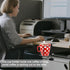 2-in-1 Cups/Bottles/Mugs/Cans/Tumblers/Thermoses/Glass,1Pack Desk Cup Holder with Headphone Hanger,Anti-Spill Table