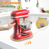 Bamboo Mixer Slider for Kitchen Aid 5-8 Qt Bowl Lift Stand Mixer, Countertop Storage Tray for Moving