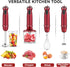 Immersion Blender 5 in 1 Hand Blender - Abuler 800W Hand Mixer Stick with 600ml Mixing Beaker, 500ml Chopper & Whisk