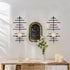 Set 2,Black AIM & GGKK Wall Candle Sconce of Wall Mounted Candle Holder for Home,Living Room, Dining Room,Rustic