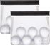 BERLINZO Reusable Ice Storage Bag, Freezer Safe Leak Proof Silicone Lunch Bag for Ice and Food Storage, 2 Pack