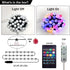 16.4Ft Smart Globe String Lights, 25 Dimmable RGB Mini LED Color Changing Lights with App & Remote Control