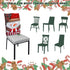 Set 6, (6, Sumgsn Christmas Chair Covers of Christmas Chair Decorations, Santa Snowman Chair Back Cover for Kitchen