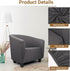 1 Barrel Chair Covers Slipcover, Piece High Stretch Club Chair Slipcover with Arms, Chair Slipcover Soft Armchair Sofa