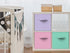 Sorbus Foldable Storage Cubes, 6 Pack, 11 Inch Fabric Organizers, Versatile Use, Collapsible and Durable