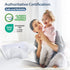 HOMCA Cervical Pillow Memory Foam Pillows - Contour Memory Foam Pillow for Neck Pain Relief, Orthopedic Neck Bed Pillow