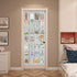 28 4 Closet GOMAJI Large Pockets Over the Door Shoe Organizer with Hooks for Different Widths Doors, Hanging Shoe Rack