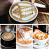 Milk Frothing Pitcher, 12oz Espresso Steaming Pitcher, Stainless Steel Milk Jug Cup with Decorating Pen