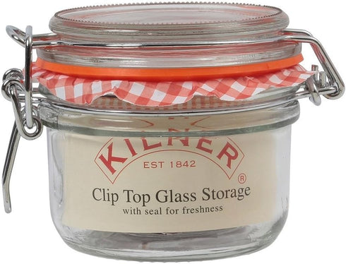 Kilner Round Swing Top Glass Jar, 4 oz