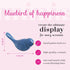 Nora Fleming Bluebird of Happiness (Bluebird) A08, Hand-Painted Ceramic Holiday Décor, Spring Minis