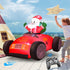 KLYLOP RC Inflatable Santa Claus Outdoor with Auto Inflate, 3.5FT Christmas Inflatables