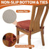 2.5" 16.5" 16", 4 SINOSSO Thickened Dining Chair Cushions, Soft Blended High Density Support Foam Kitchen Seat Cushions