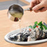 BinaryABC Mini Sauce Pan, Stainless Steel Chocolate Melting Pot, 250ml Nonstick Pot with Pour Spout