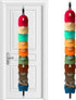 Hat Rack for Baseball Caps, Organizer Holder for Over The Door & Wall, 20 Clips, Holds 20-40 Caps, Hat Storage