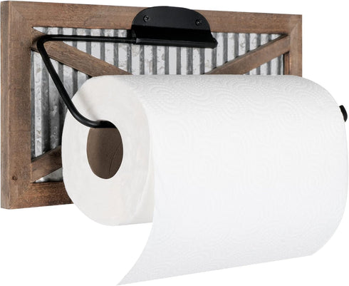 Autumn Alley Rustic Farmhouse Paper Towel Holder Wall Mount - Country Home