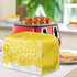 Toaster Cover 4 Slice, Yellow Lemon Washable Protector, Dustproof Kitchen Appliance Accessories, Women Gift