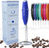 Elementi Milk Frother Wand & Matcha Mixer, Mini Electric Whisk for Coffee, Handheld Frother & Stirrers (Sapphire Blue)