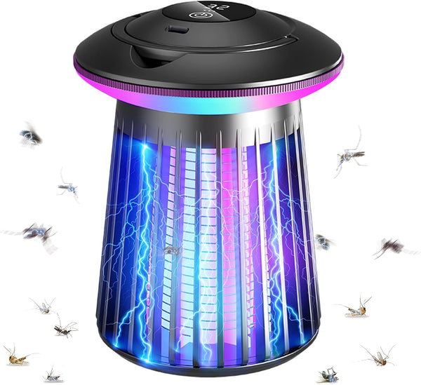 2026 Upgraded Mosquito Killer Lamp, 4200V Electric Bug Zapper for Indoor &