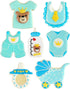 Baby Shower Series Cookie Cutters Set of 7 pcs, DIY Baking Molds, Stainless Steel Fondant Cutter