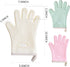 Silicone Oven Mitts, Heat Resistant 450 Degrees, Waterproof Non-Slip Gloves for Baking Cooking (White)