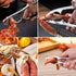 ShengTu 12 Pack Nut Crackers for Crab Legs - Crab Leg Crackers, Zinc Alloy Nut Crackers and Picks, Premium Seafood Tool