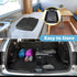 UUFCTY Collapsible Trash Bag Holder Portable Garbage Bin Holder Stand for Kitchen Outside High Capacity Plastic Outdoor