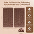 Silicone Letter and Number Chocolate Molds with Happy Birthday Cake Decorations Symbols, 2pcs