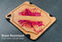Cutting Board for Kitchen, Dishwasher Safe, Eco-Friendly, Non-Slip, Small, 11.5 x 9.25-inch, Natural Slate