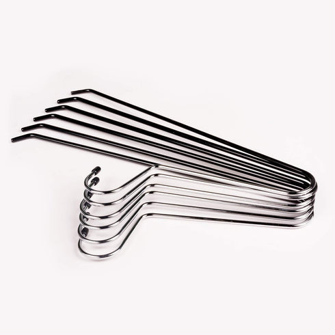 VASLIM 5 Pack Blanket Hangers, Heavy Duty Black Vinyl Coated Nonslip for Quilts, Comforters, Bedspreads, Table Cloths,