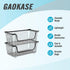 4 Countertop,Kitchen GAOKASE Pcs Stackable Wire Baskets for Pantry Organizers and Storage,Vegetable Fruit Basket