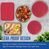 Replacement Lids for Pyrex Containers, 1-Cup (1), 2-Cup (2), 4-Cup (2), 7-Cup (1), 3-Cup (2), 6-Cup Round Rectangle