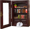 Anxiety Bookshelf with 24 Real Mini Books, Cute Mini Bookshelf for Home