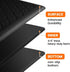 TranquilRelax 4/5 Inch 17.3"x 24" Thick Anti-Fatigue Kitchen Mat Water Resistant Non-Slip Kitchen Floor Mat Ergonomic