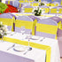 ANECO 4 Pack Satin Table Runner 12 x 108 Inch Long Bright Silk Smooth Fabric for Wedding Banquet Party Decoration,
