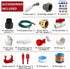 (45 Set Automatic Chicken Waterer System Accessories Included), Complete PVC Pipelines with Chicken Water Cups, Float
