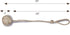 RII Beautiful Curtain Tiebacks, Natural Soft Jute Curtain Rope Pullback, Handmade Rustic Decorative Holdbacks, 2 Pair