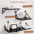 16W 12D Set 2, 12 Inch Axeman Deep Floating Shelves for Wall, x Black Floating Shelves of Deep Large Wall Mounted