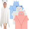 Moukeren 3 Pcs Hooded Towel for Kids 27.5 x 50 Inch Large