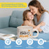 MENGDIDI 2PCS Set, Paint Your Own Mug Kit, Custom Ceramic Mug Painting Blank White Coffee Mugs with Paints and Brushes
