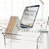 Acrylic Desktop Bookshelf, Clear Mini Bookcase for Magazines, CDs, Storage Organizer for Office Home
