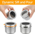 20 Pack 240 Set Bekith Magnetic Spice Jars, Magnetic Spice Containers for Refrigerator, Seasoning Tins with Clear Top