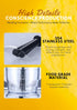 MegaWise Pro 5 in 1 Immersion Hand Blender, 1000W, 12 Speed, Titanium Blades, Includes 500ml Chopper, 600ml Beaker,