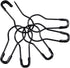 Hestya 500 Pieces Hang Tag String – Black, 500 Pieces Black Pins, 6.6 Inch Nylon String Price Tags, Plastic Fastener,